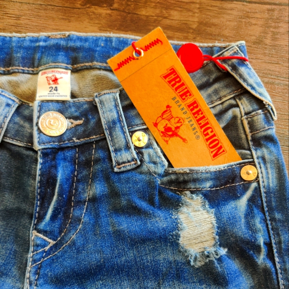 Kids True Religion Size 24 Stella Skinny Jeans
